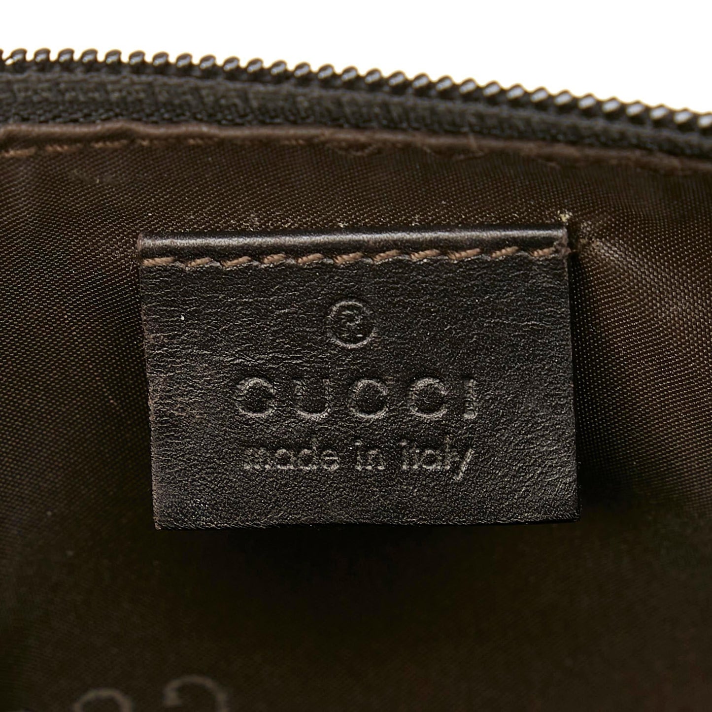 Gucci GG Canvas Boat Baguette (SHG-22815)