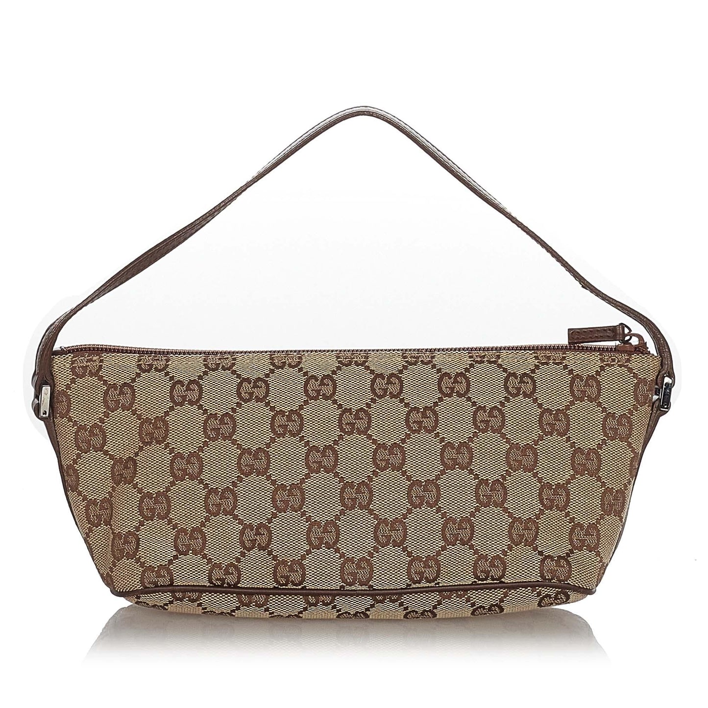 Gucci GG Canvas Boat Baguette (SHG-23221)