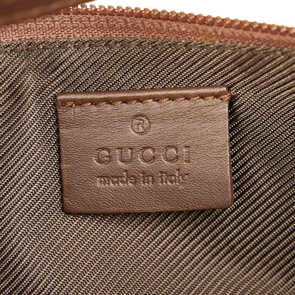 Gucci GG Canvas Boat Baguette (SHG-23221)