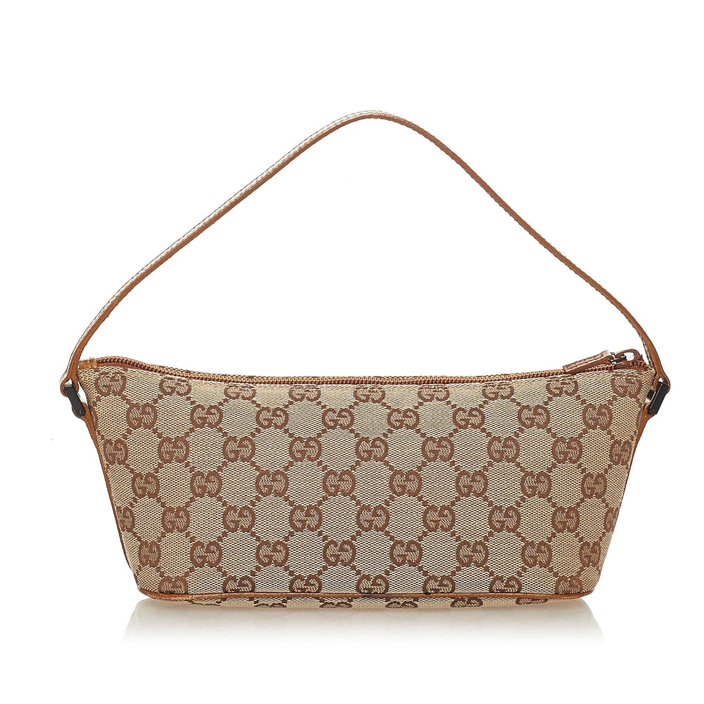 Gucci GG Canvas Boat Baguette (SHG-27593)