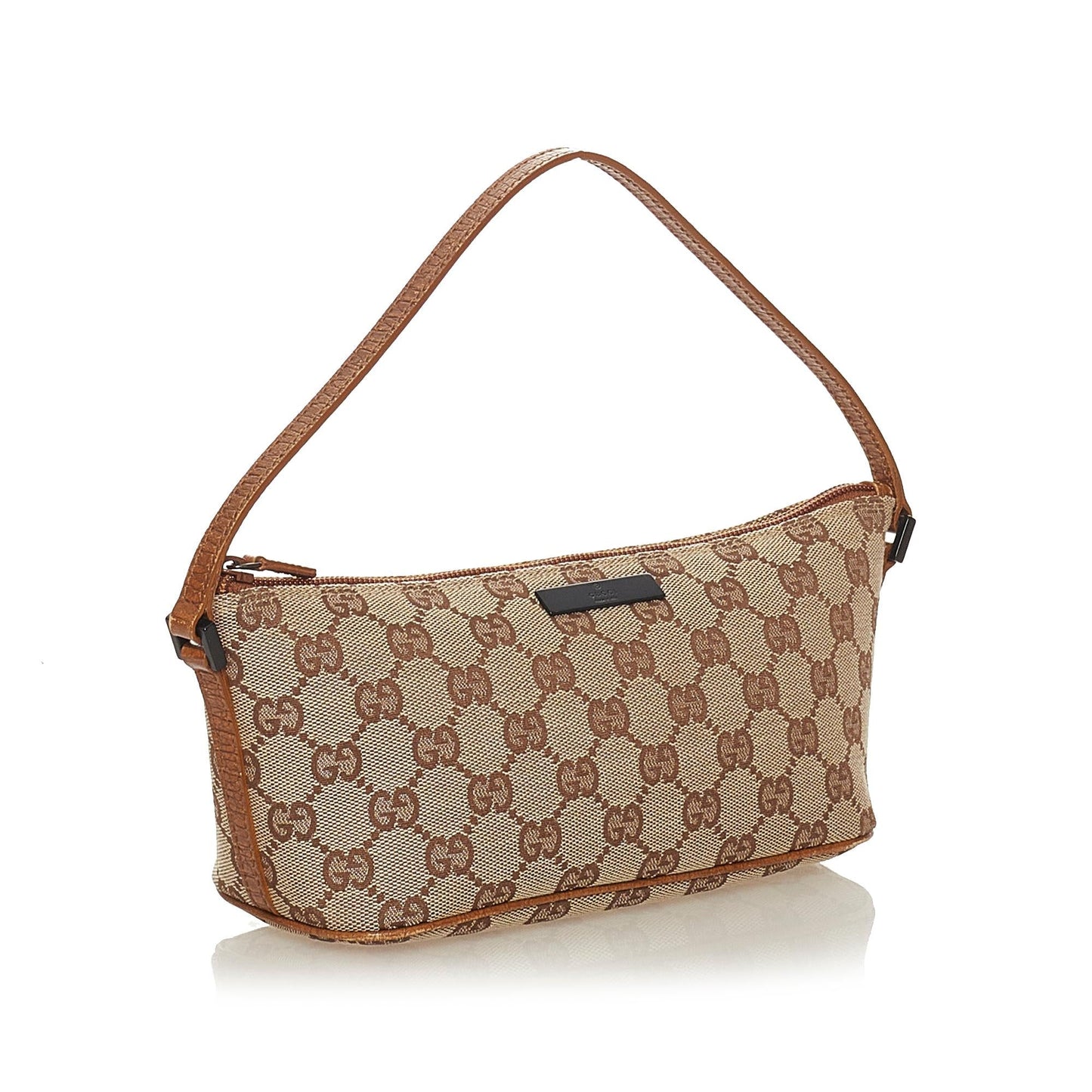 Gucci GG Canvas Boat Baguette (SHG-27593)