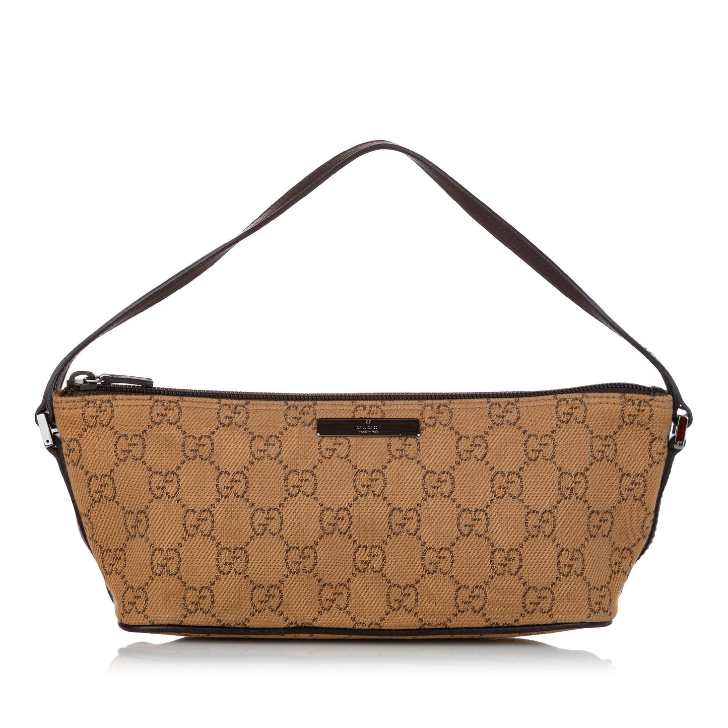 Gucci GG Canvas Boat Baguette (SHG-27601)