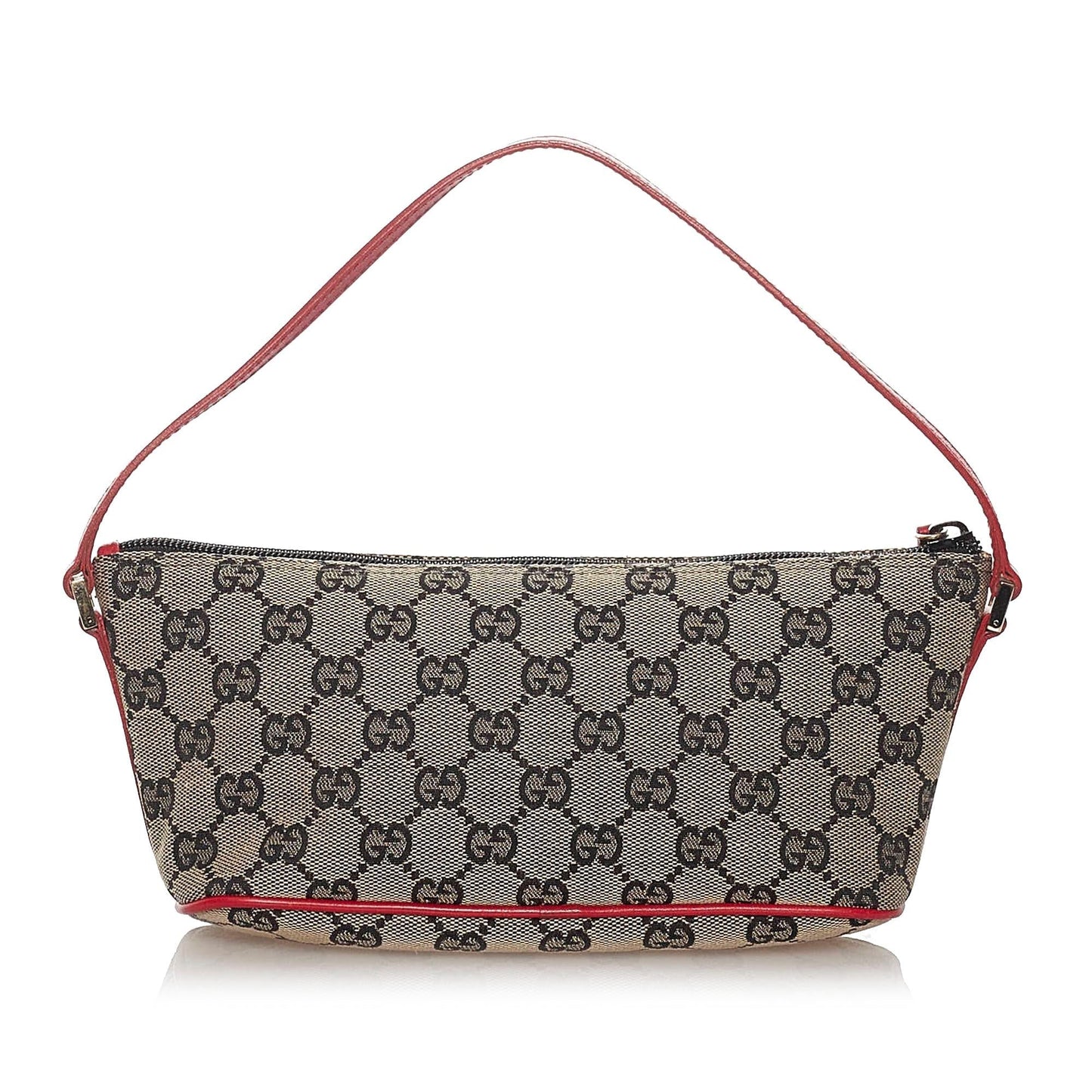 Gucci GG Canvas Boat Baguette (SHG-27764)