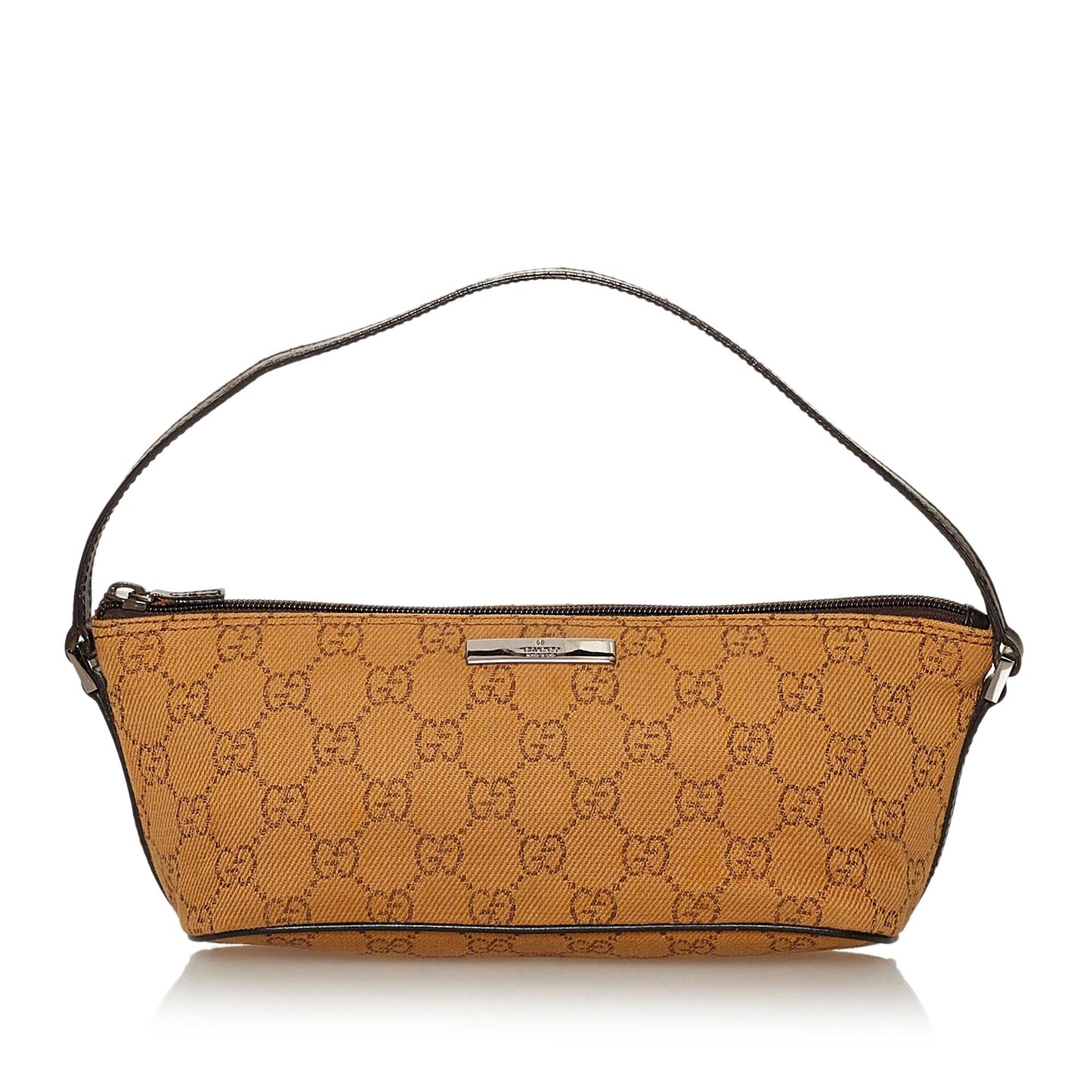 Gucci GG Canvas Boat Baguette (SHG-28627)