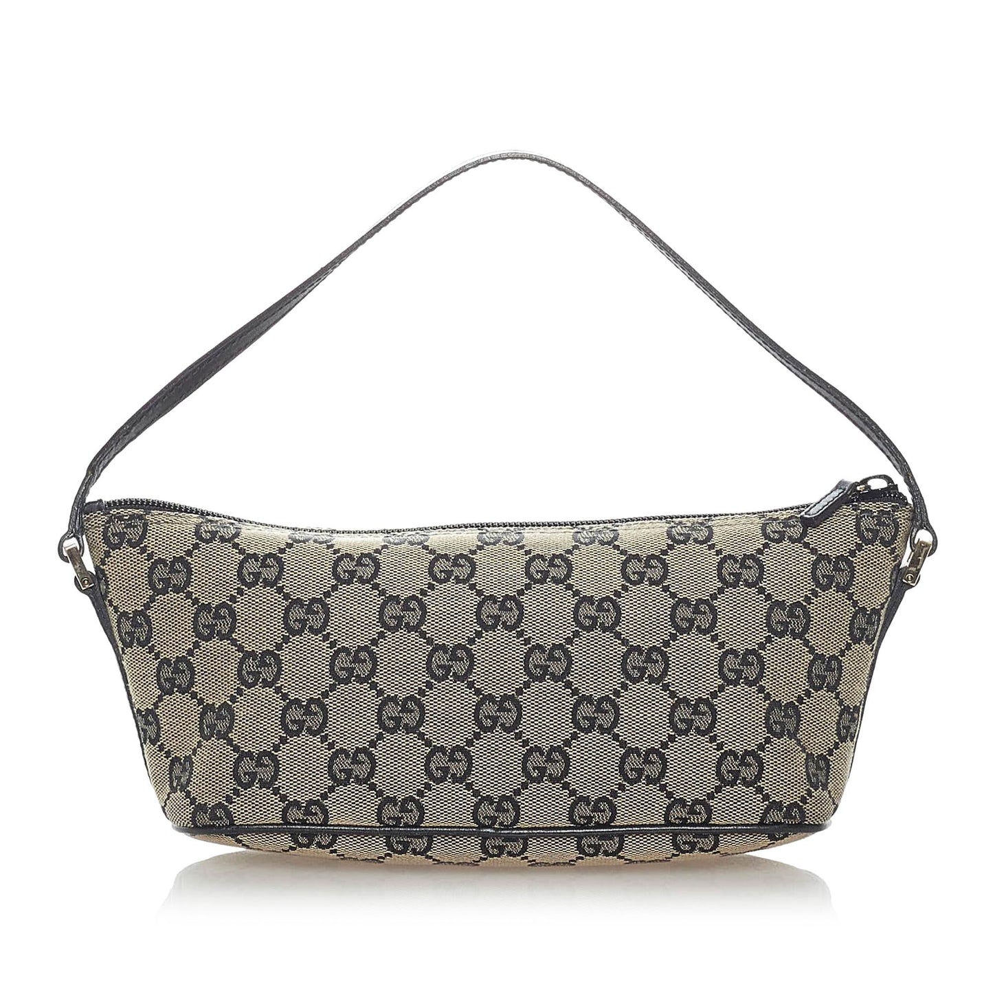 Gucci GG Canvas Boat Baguette (SHG-32903)