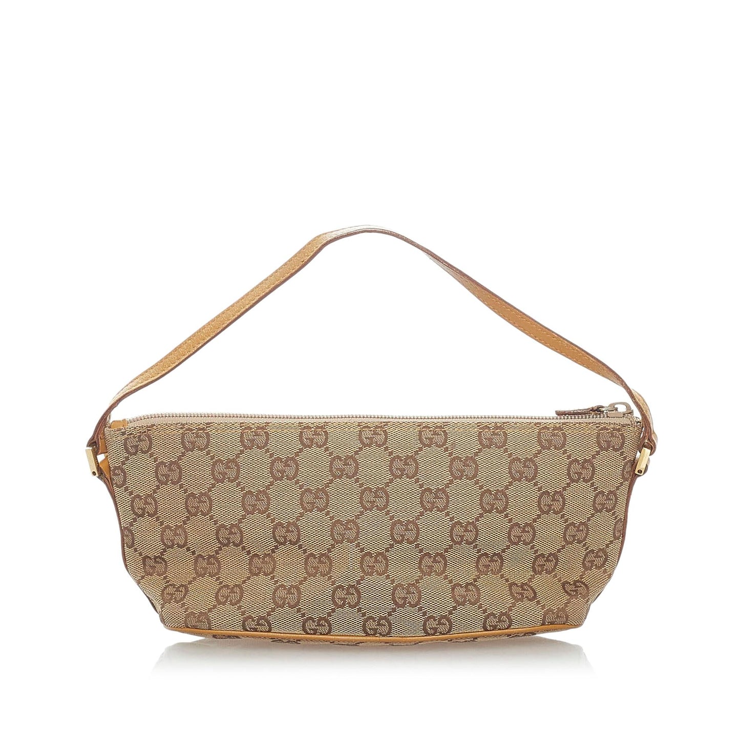 Gucci GG Canvas Boat Baguette (SHG-32977)