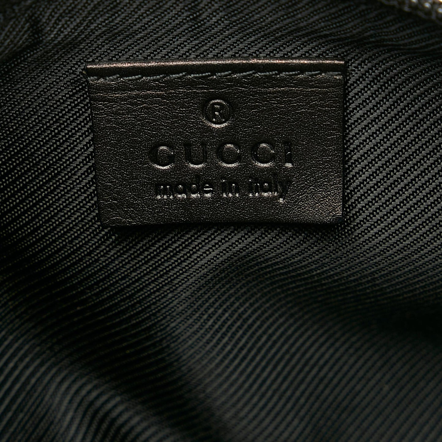 Gucci GG Canvas Boat Baguette (SHG-33035)