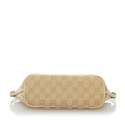 Gucci GG Canvas Boat Baguette (SHG-33179)