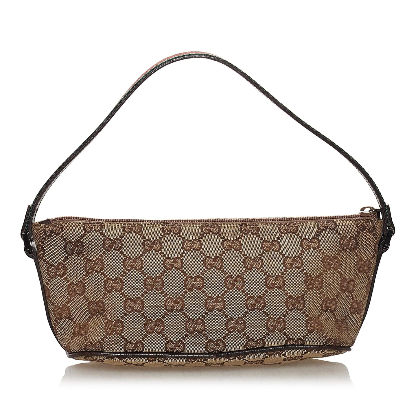 Gucci GG Canvas Boat Baguette (SHG-33224)