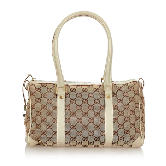 Gucci GG Canvas Boston Bag (SHG-22683)