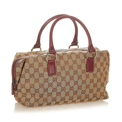 Gucci GG Canvas Boston Bag (SHG-24437)