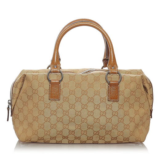 Gucci GG Canvas Boston Bag (SHG-27472)