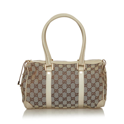 Gucci GG Canvas Boston Bag (SHG-28787)