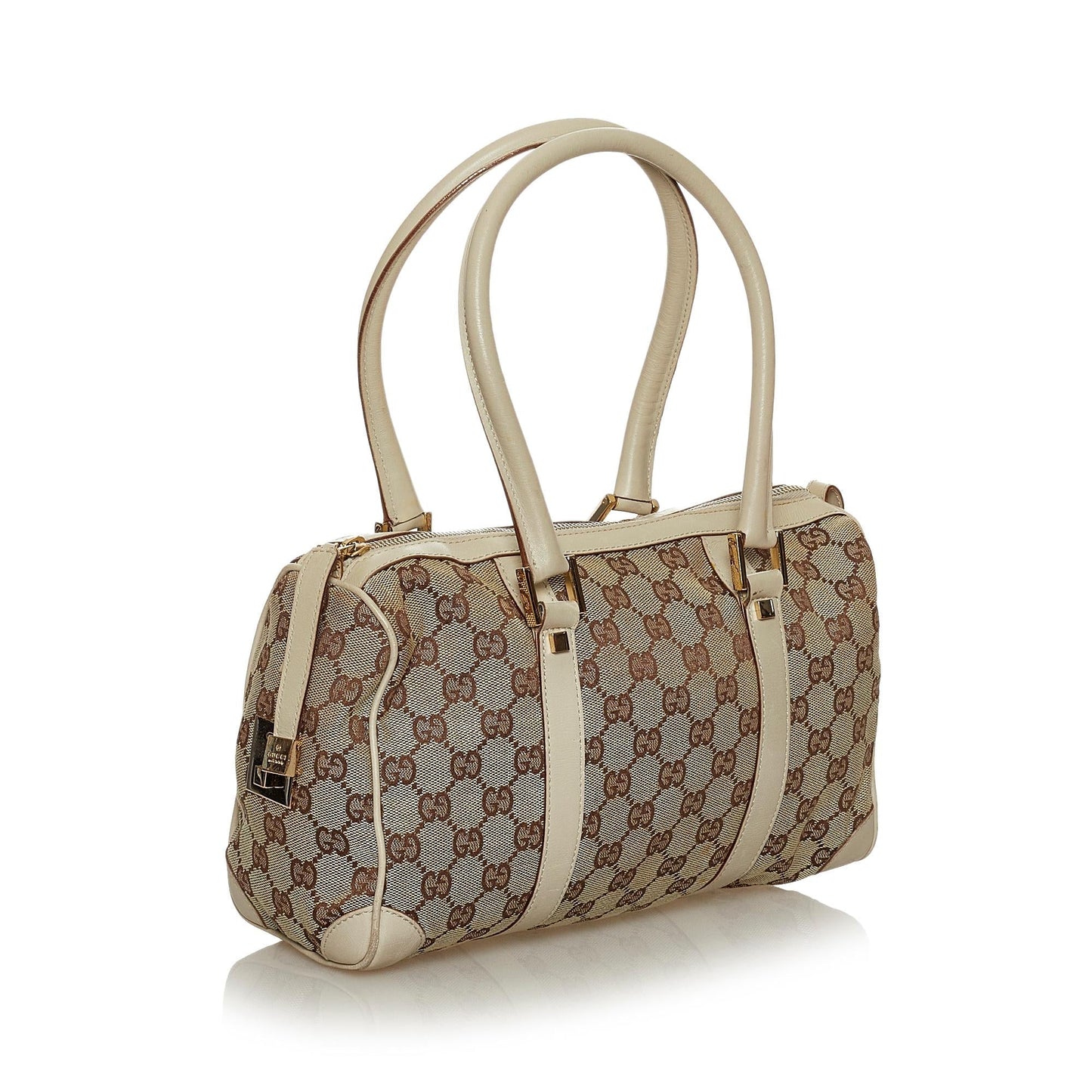 Gucci GG Canvas Boston Bag (SHG-28787)