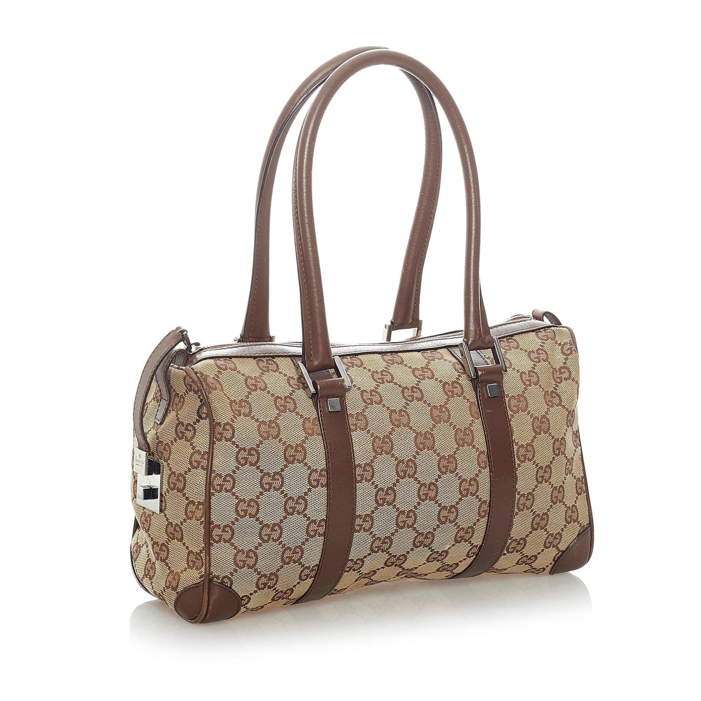 Gucci GG Canvas Boston Bag (SHG-33086)