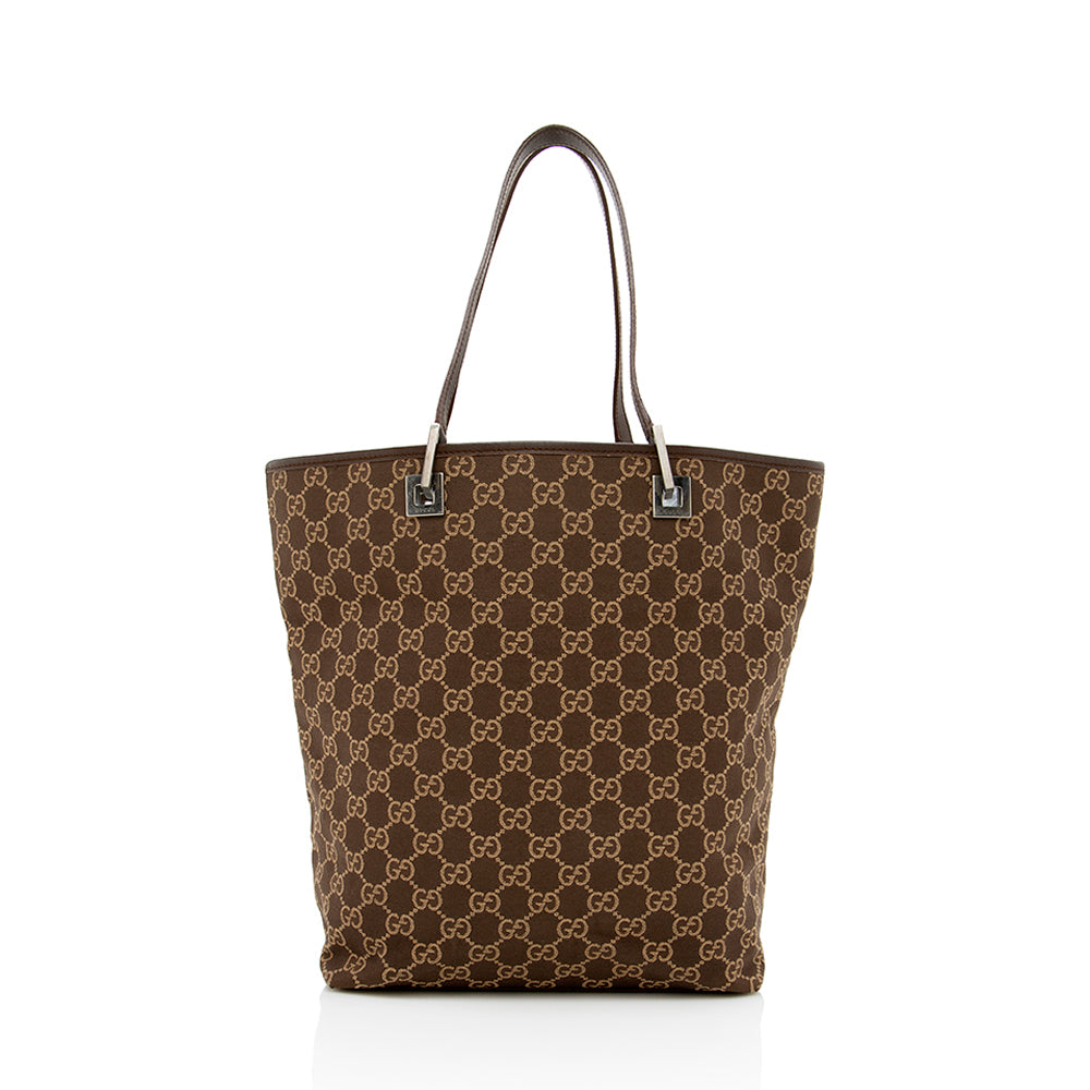 Gucci GG Canvas Bucket Large Tote (SHF-14481)