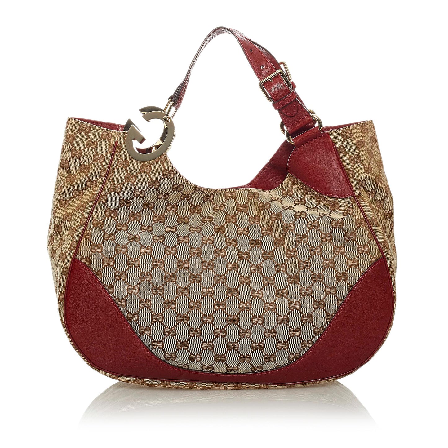 Gucci GG Canvas Charlotte Shoulder Bag (SHG-28683)