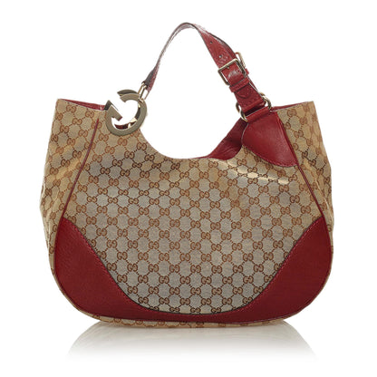 Gucci GG Canvas Charlotte Shoulder Bag (SHG-28683)