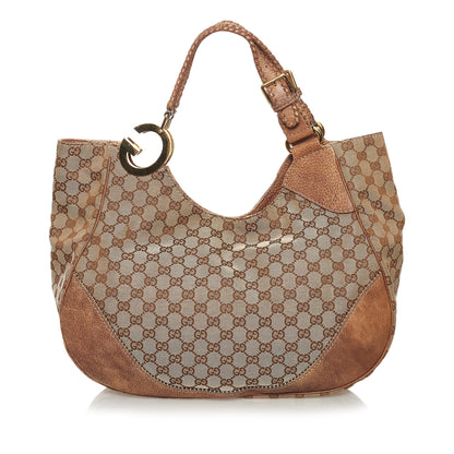 Gucci GG Canvas Charlotte Tote Bag (SHG-33635)