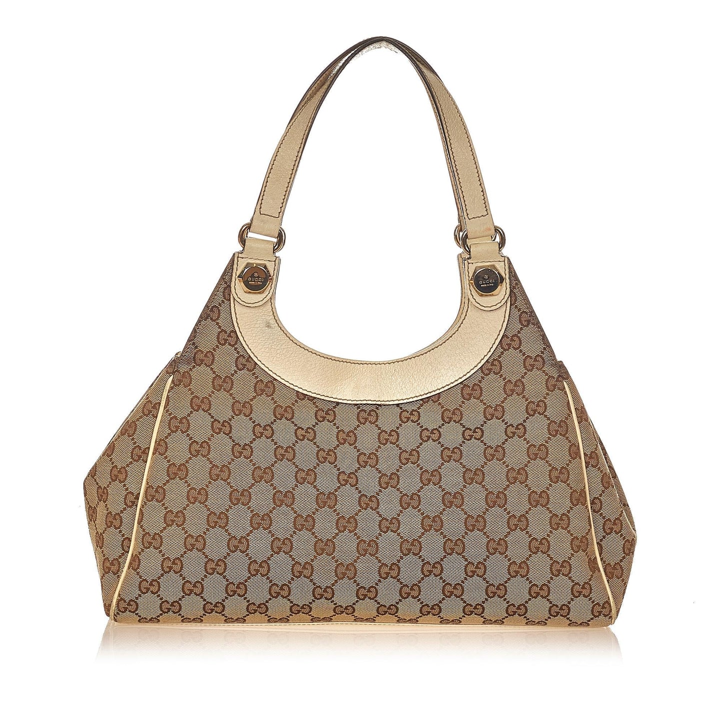 Gucci GG Canvas Charmy Shoulder Bag (SHG-26010)