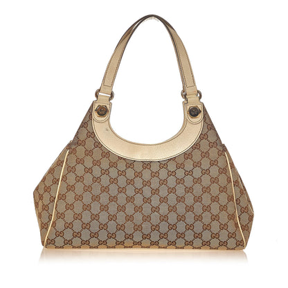 Gucci GG Canvas Charmy Shoulder Bag (SHG-26010)