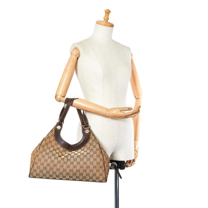 Gucci GG Canvas Charmy Shoulder Bag (SHG-26349)