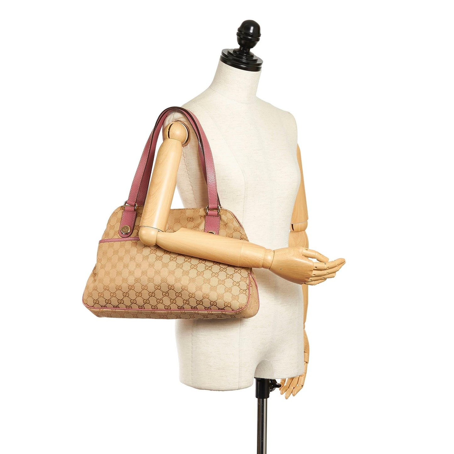 Gucci GG Canvas Charmy Shoulder Bag (SHG-33481)