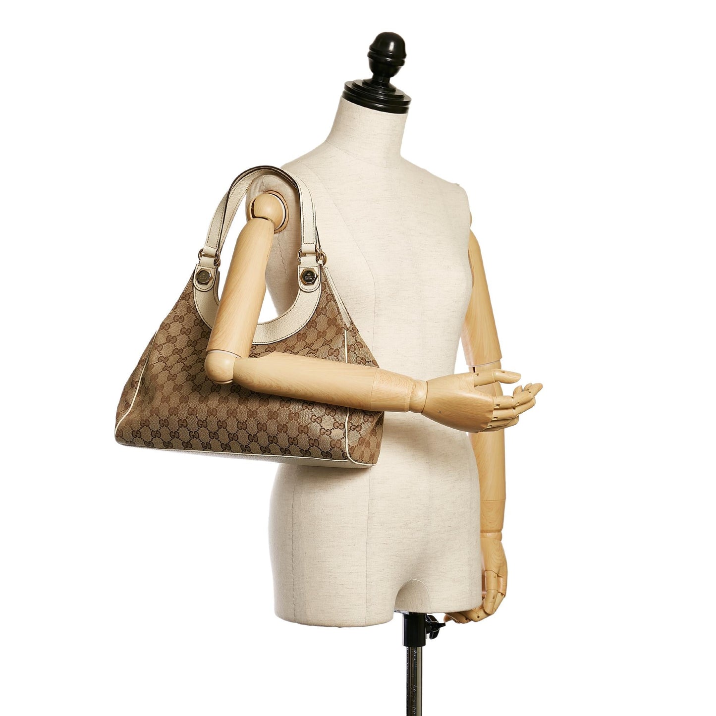 Gucci GG Canvas Charmy Shoulder Bag (SHG-33687)