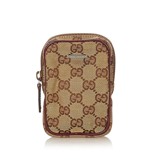 Gucci GG Canvas Cigarette Case (SHG-23967)