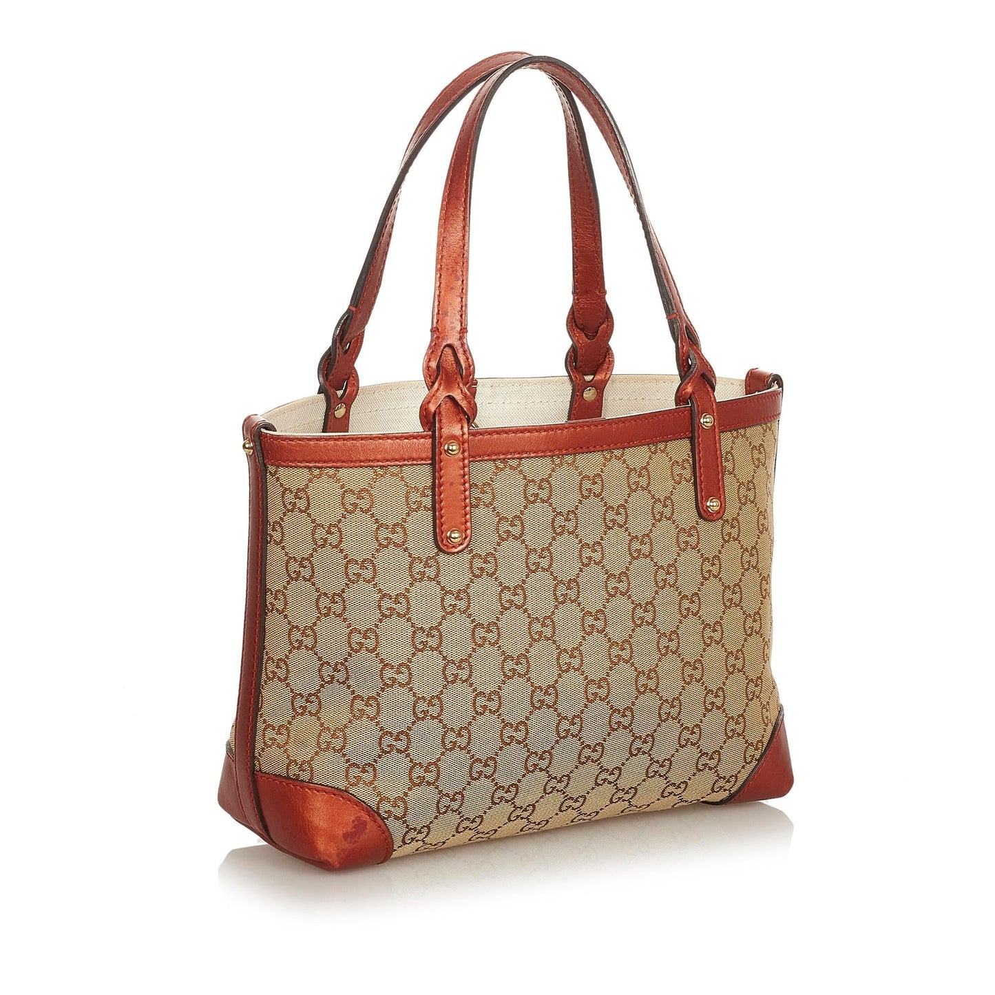 Gucci GG Canvas Craft Tote Bag (SHG-26288)