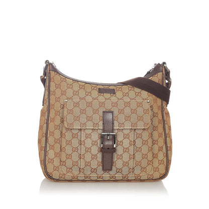 Gucci GG Canvas Crossbody Bag (SHG-23705)