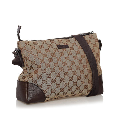 Gucci GG Canvas Crossbody Bag (SHG-32877)