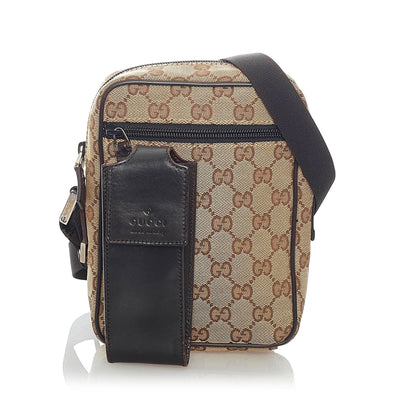 Gucci GG Canvas Crossbody Bag (SHG-33082)