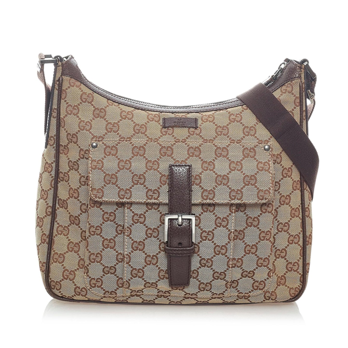 Gucci GG Canvas Crossbody Bag (SHG-33301)