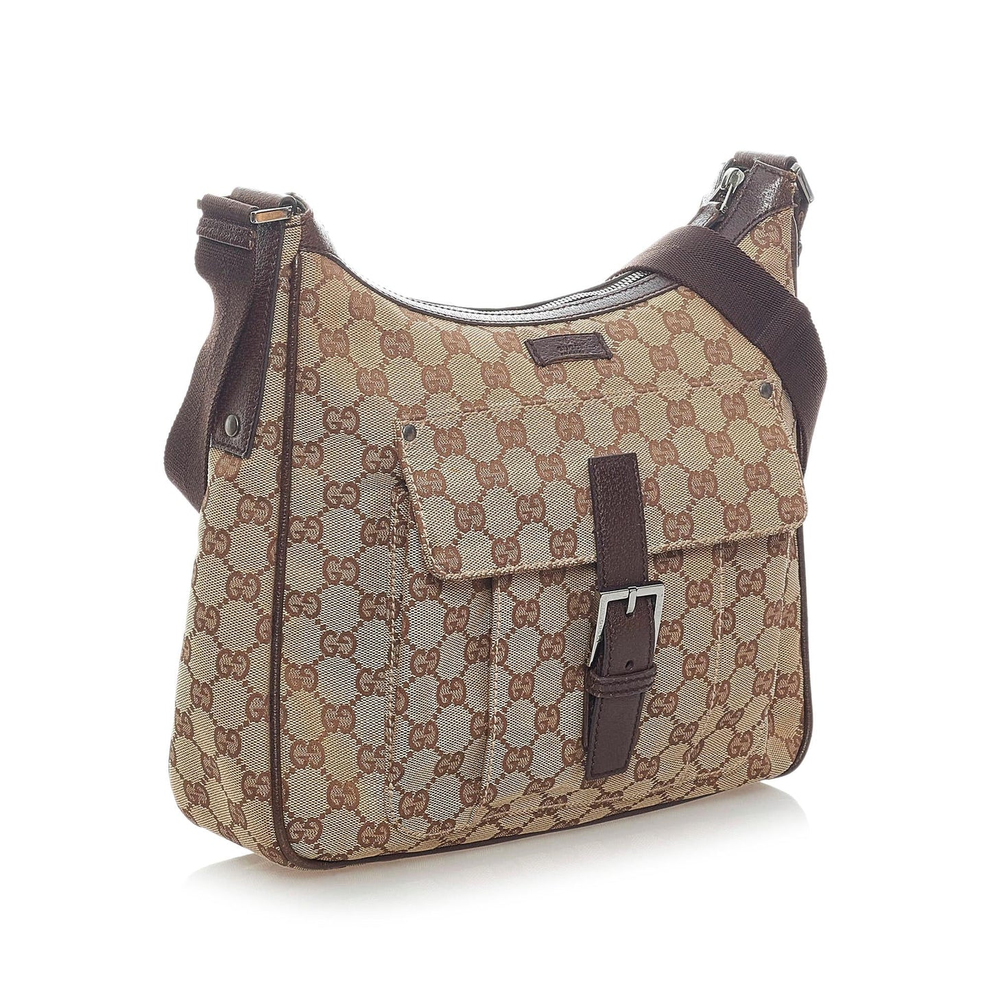 Gucci GG Canvas Crossbody Bag (SHG-33301)