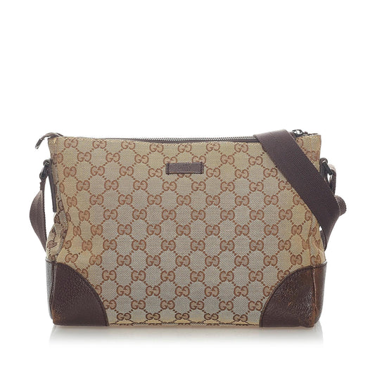 Gucci GG Canvas Crossbody Bag (SHG-33325)