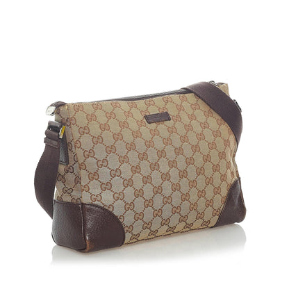 Gucci GG Canvas Crossbody Bag (SHG-33325)