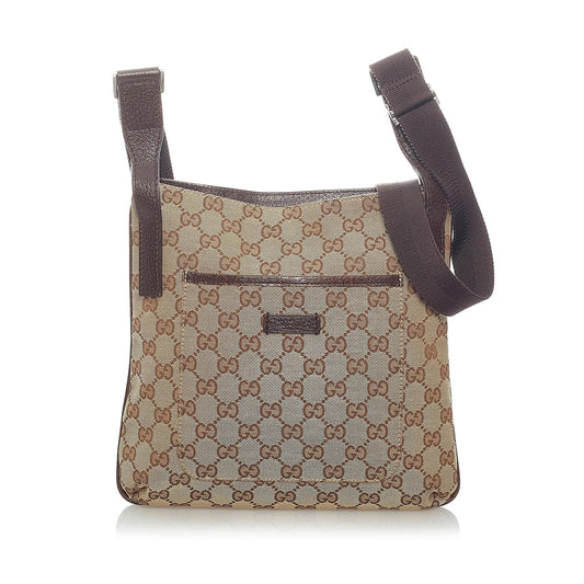 Gucci GG Canvas Crossbody Bag (SHG-33392)