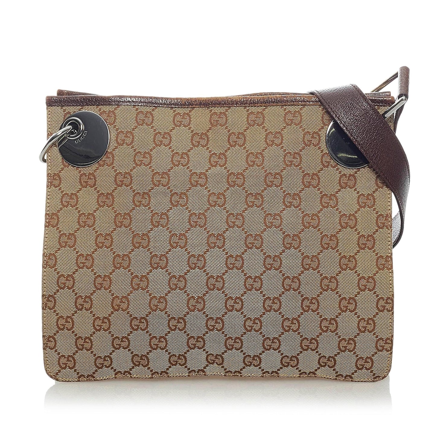 Gucci GG Canvas Eclipse Crossbody Bag (SHG-33472)