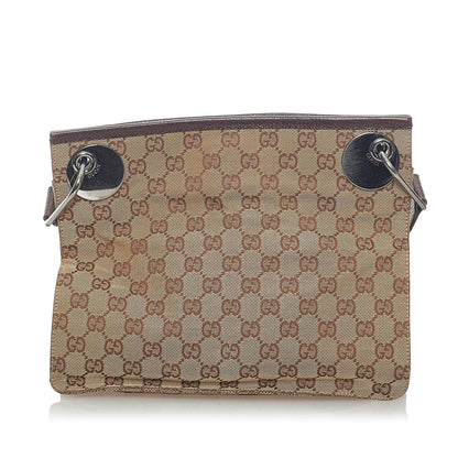 Gucci GG Canvas Eclipse Crossbody Bag (SHG-33529)