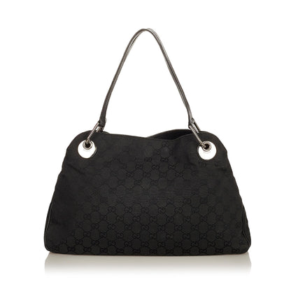 Gucci GG Canvas Eclipse Shoulder Bag (SHG-26385)