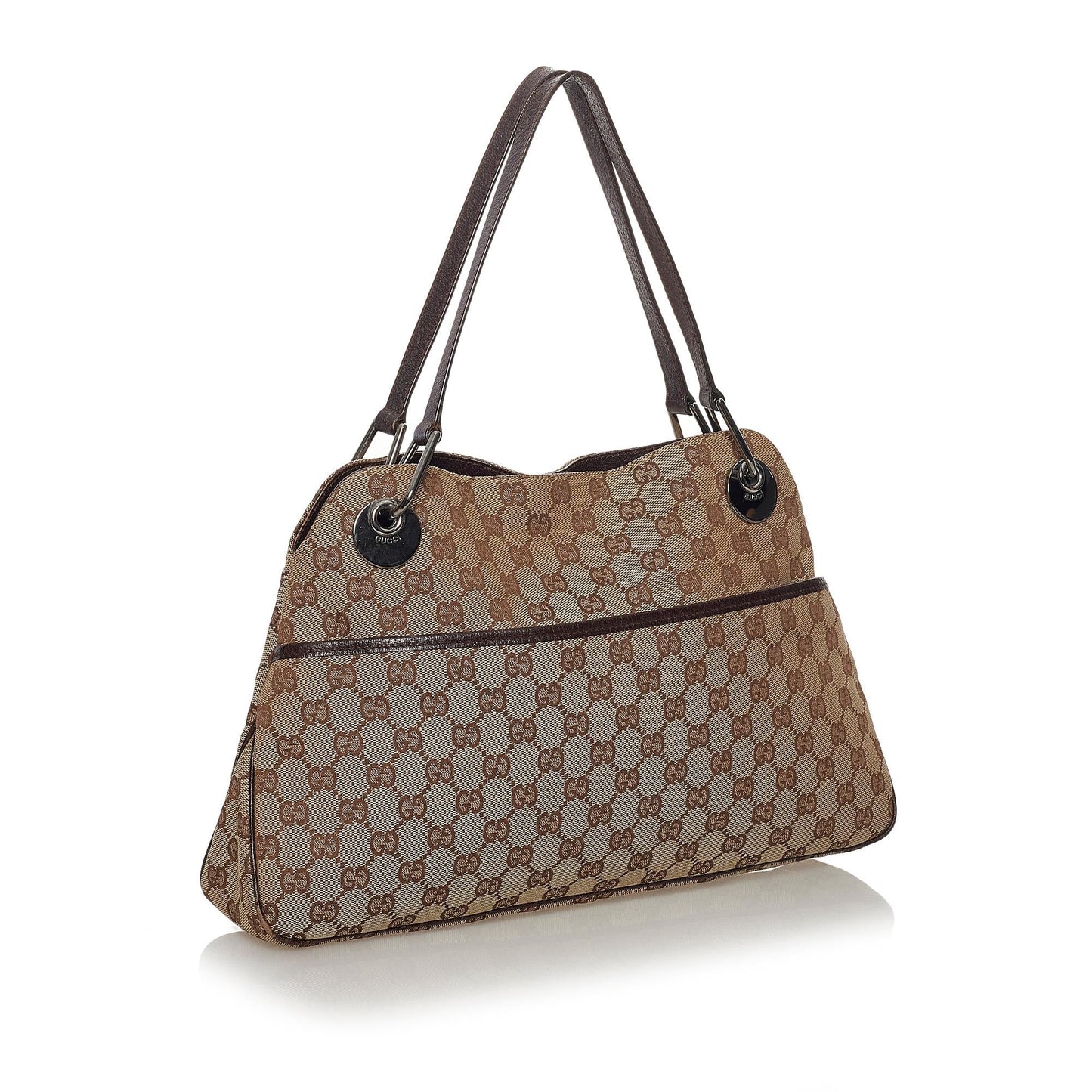 Gucci GG Canvas Eclipse Shoulder Bag (SHG-33340)