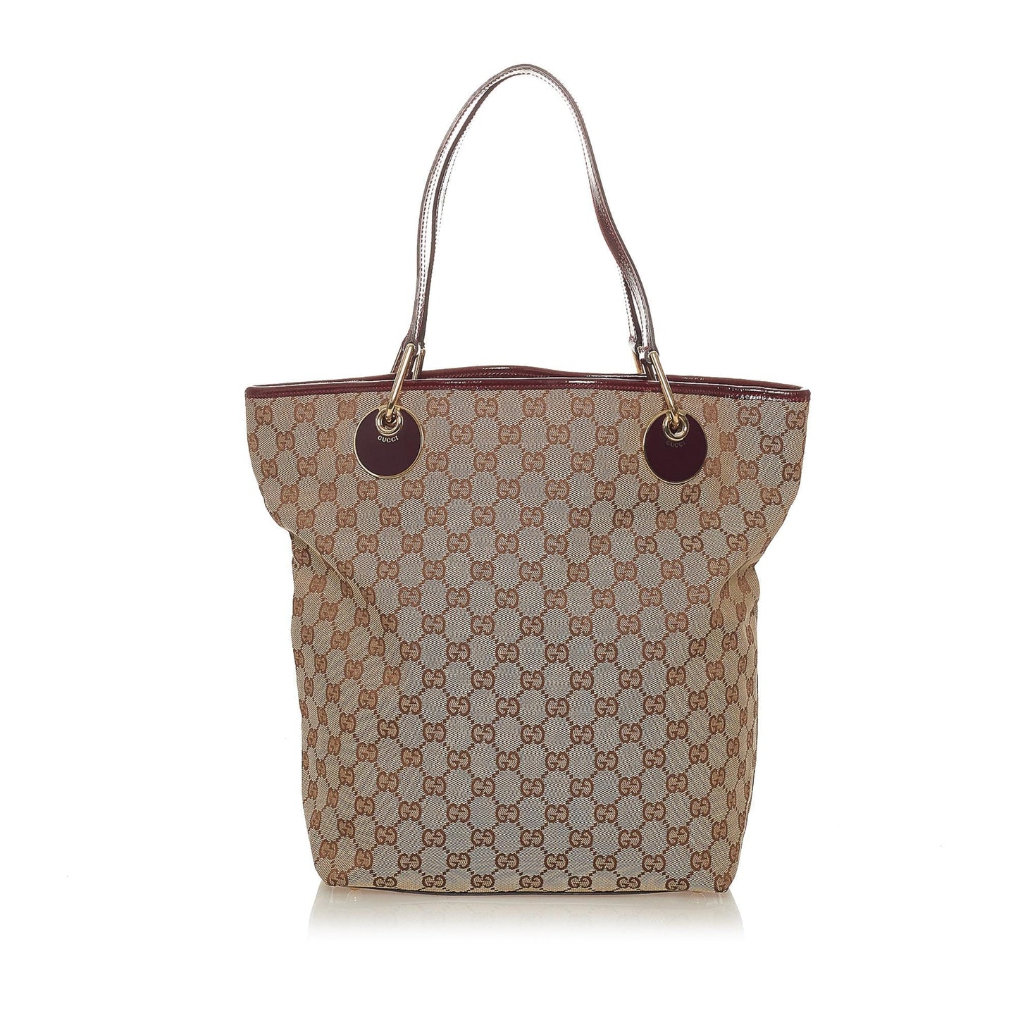 Gucci GG Canvas Eclipse Tote Bag (SHG-27590)