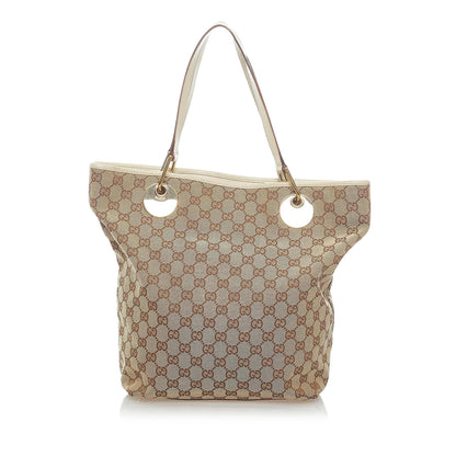 Gucci GG Canvas Eclipse Tote Bag (SHG-33483)