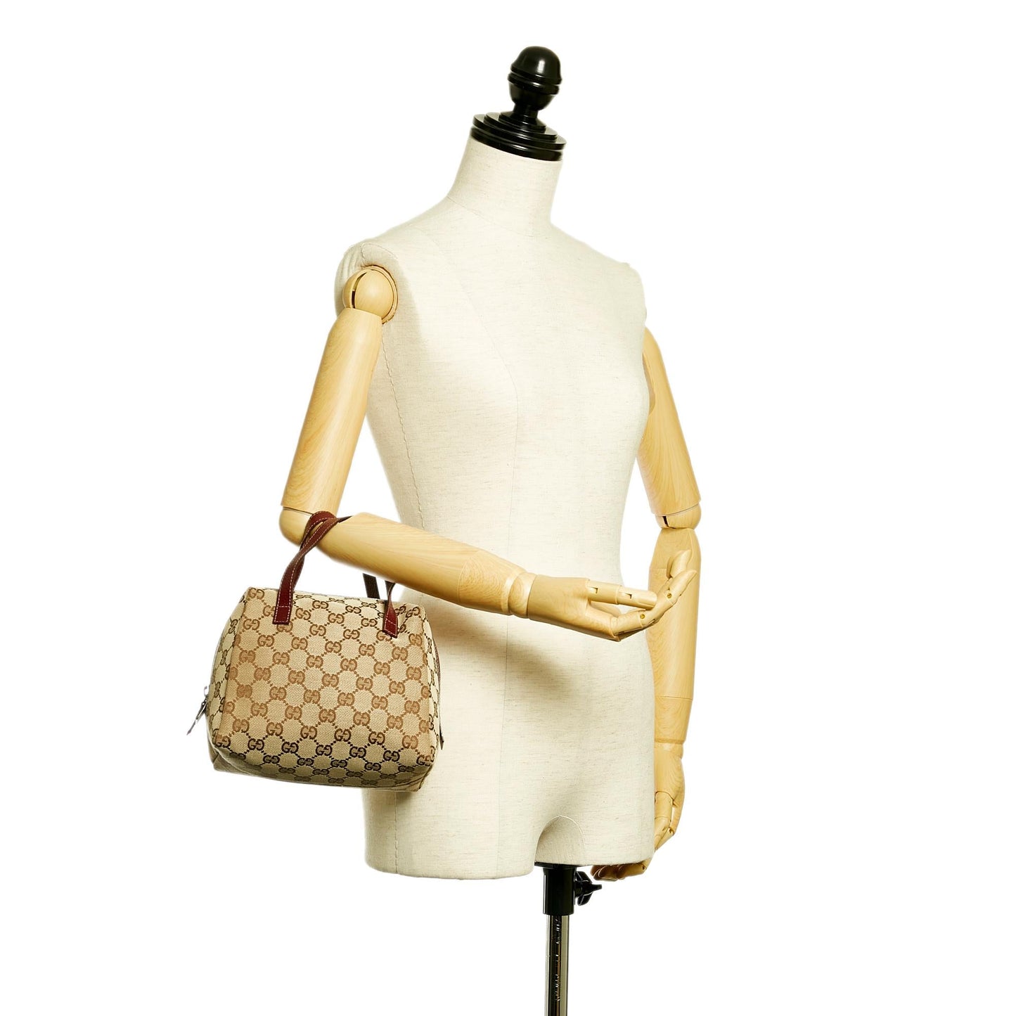 Gucci GG Canvas Handbag (SHG-28068)