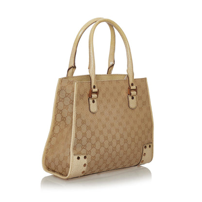 Gucci GG Canvas Handbag (SHG-32979)