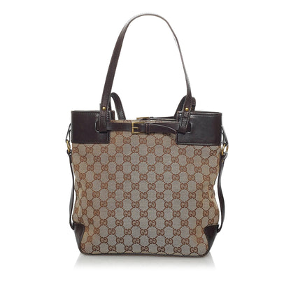 Gucci GG Canvas Handbag (SHG-33699)