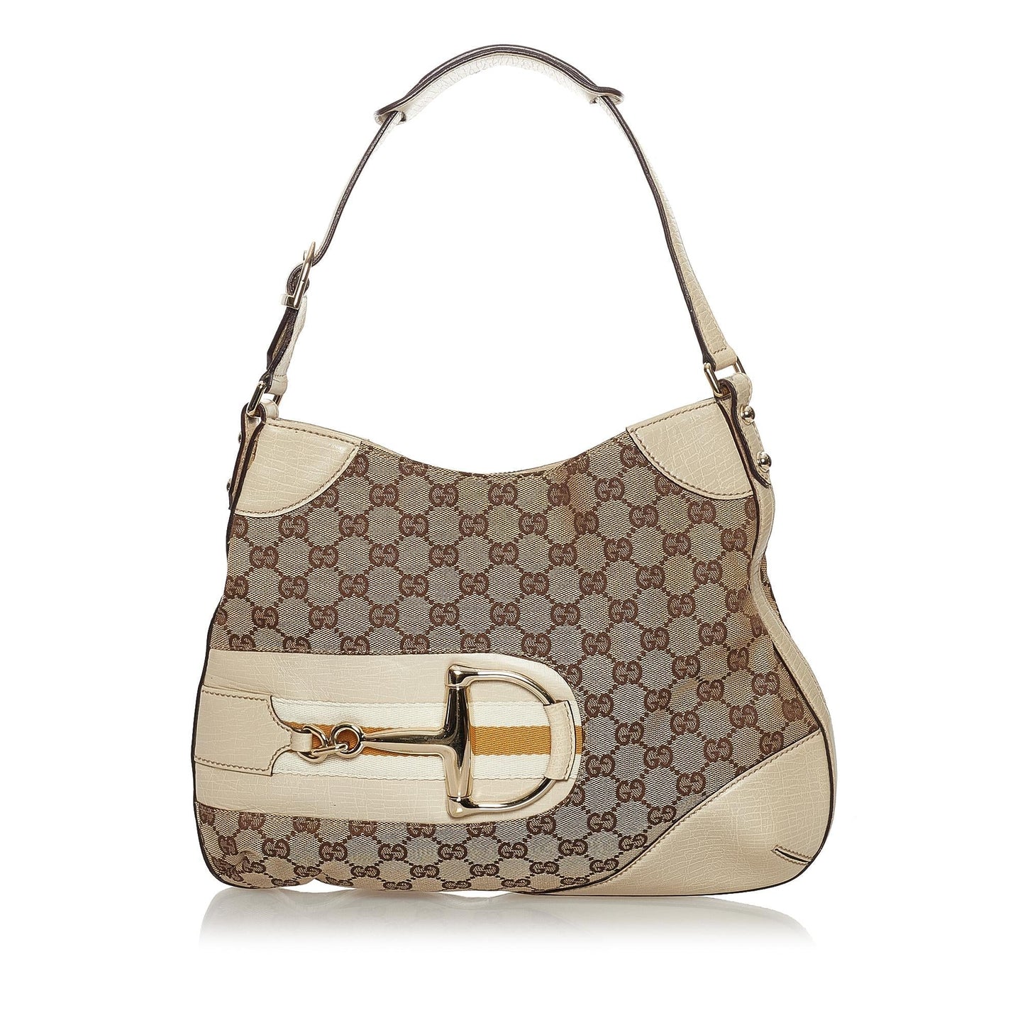 Gucci GG Canvas Hasler Shoulder Bag (SHG-33637)