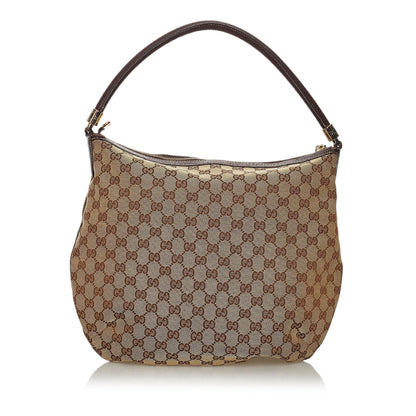 Gucci GG Canvas Hobo Bag (SHG-33590)