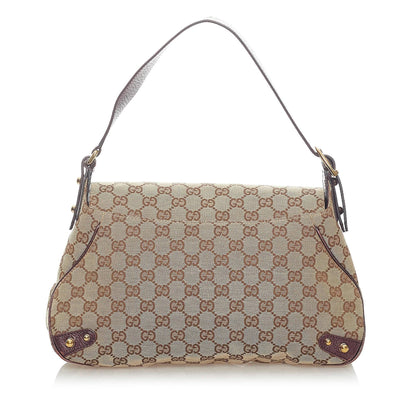 Gucci GG Canvas Horsebit Handbag (SHG-32962)